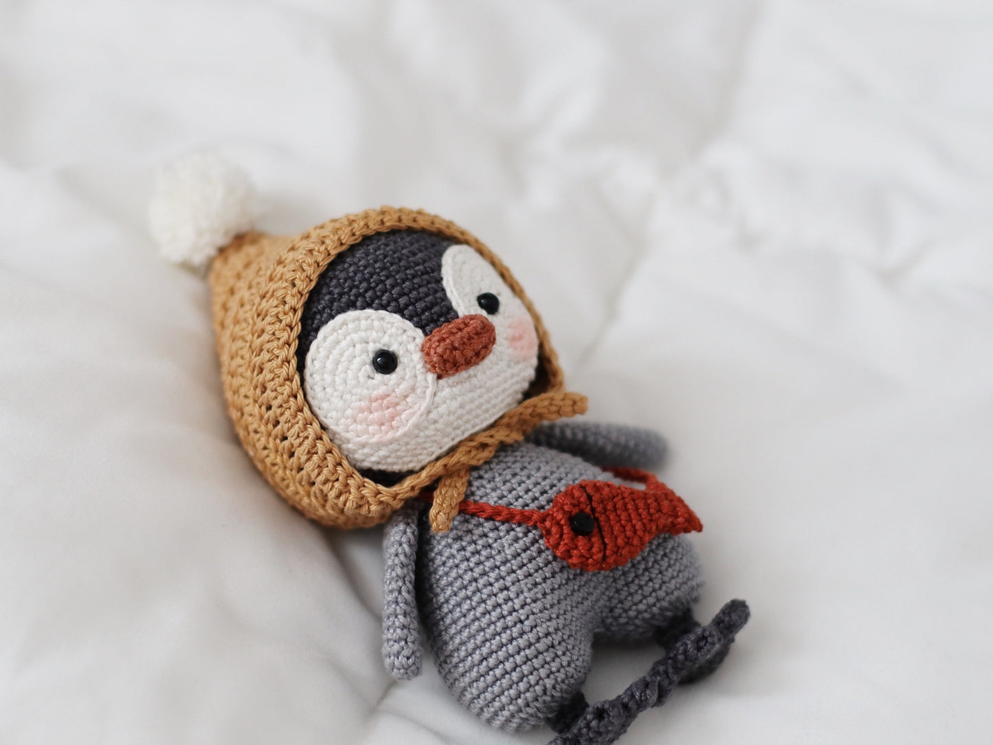 Cora the Little Penguin Crochet Pattern by Hainchan - Adorable Amigurumi Penguin DIY Guide, Instant PDF DownloadCora the Little Penguin Crochet Pattern by Hainchan - Adorable Amigurumi Penguin DIY Guide, Instant PDF Download