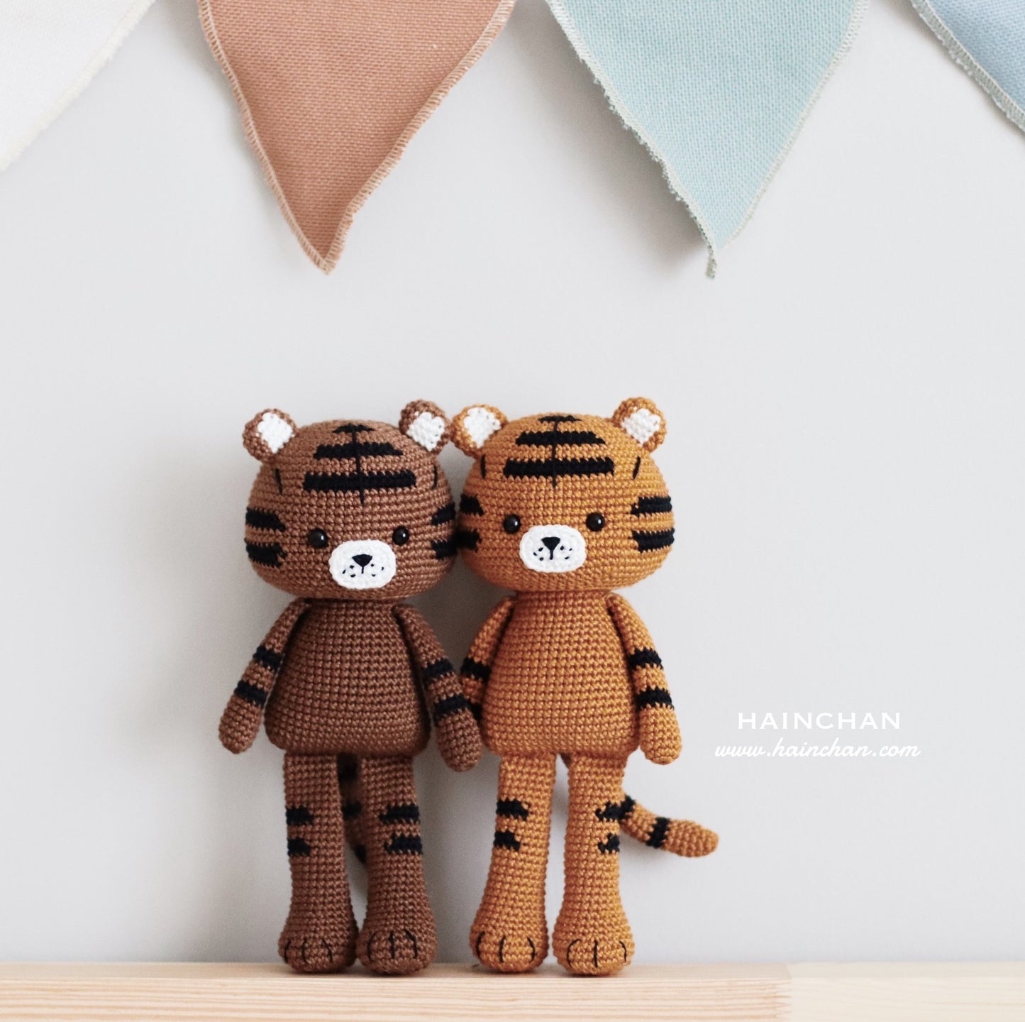 Alain the Tiger Amigurumi Crochet Pattern - Create Your Own Adorable Tiger | Hainchan