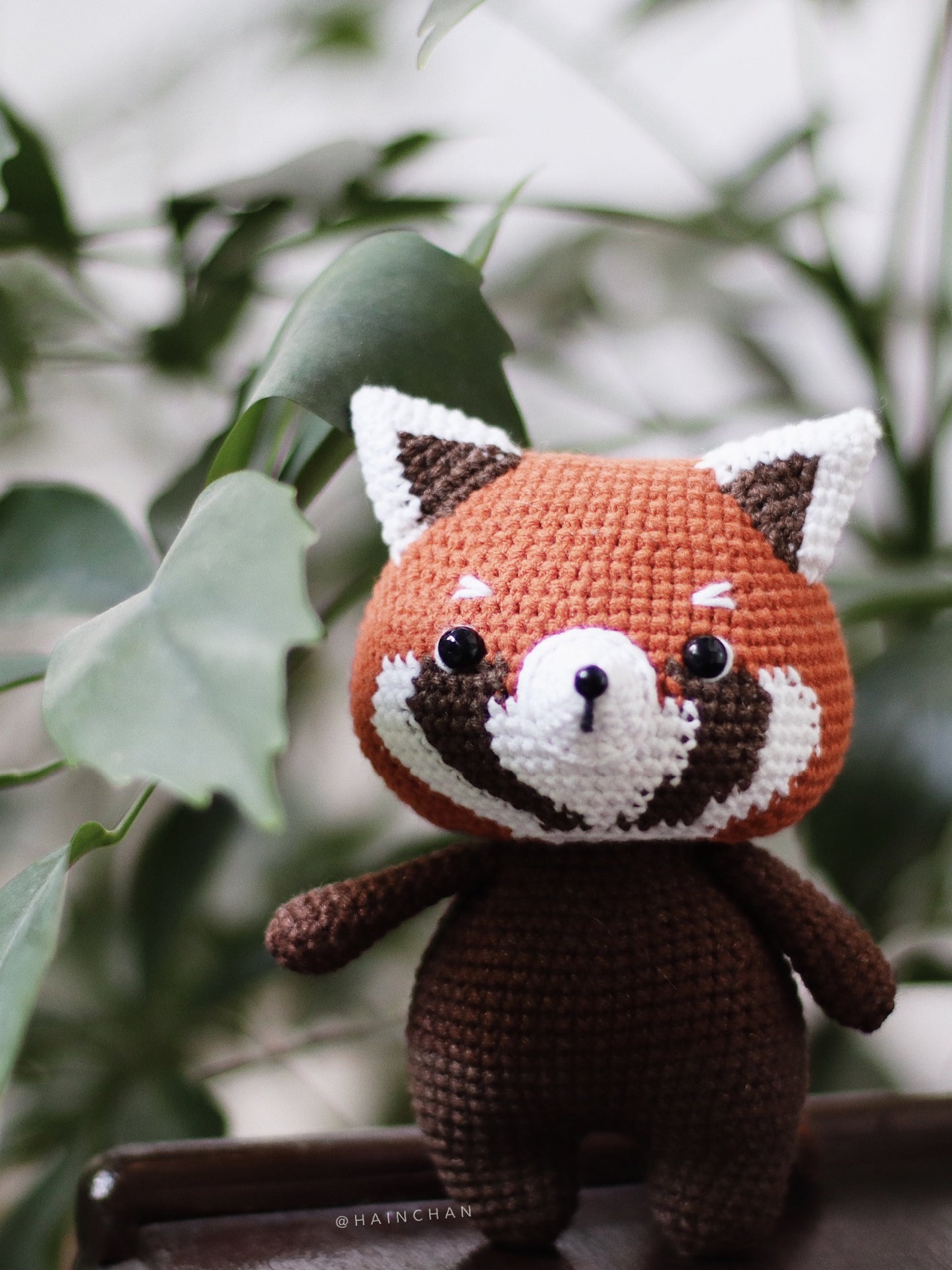 Crochet Little Red Panda Amigurumi Pattern - Perfect for Beginners | Hainchan