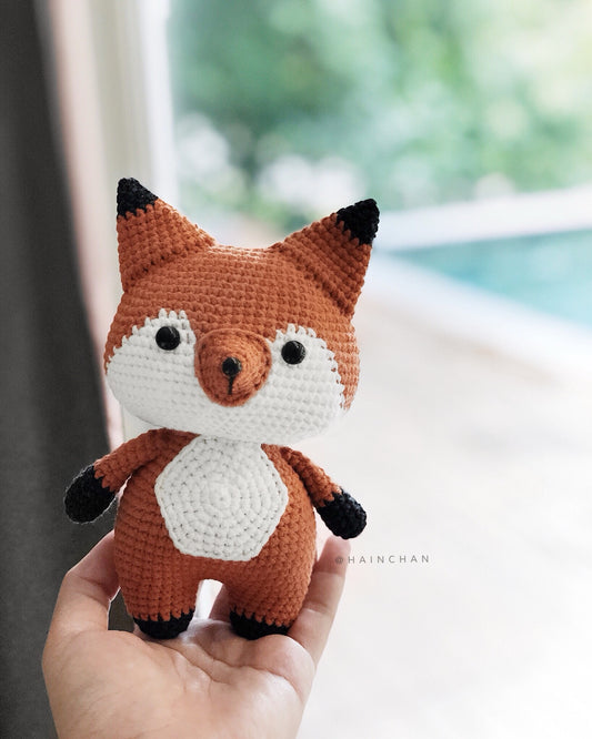 Adorable Coral the Little Fox Crochet Pattern - Instant Download DIY Amigurumi Pattern in PDF File | Cute Crochet Pattern Ideas