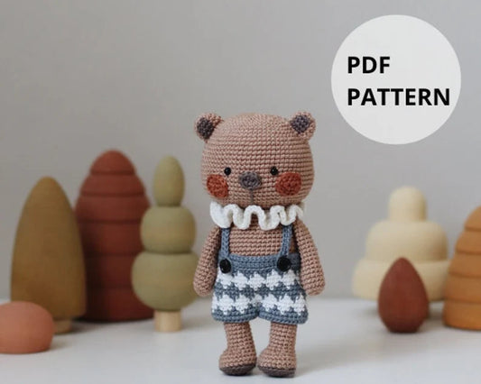 Create Your Own Gael the Little Bear Crochet Pattern | Hainchan