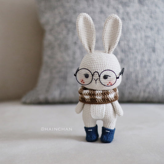Adorable JAZMIN the Bunny Amigurumi Crochet Pattern | Hainchan
